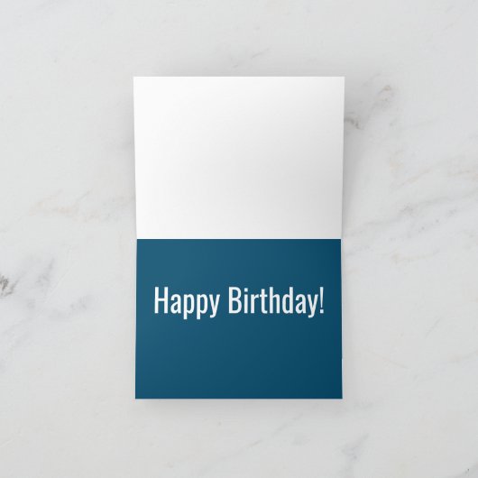 Funny Hay Happy Birthday Kaart (Binnen)