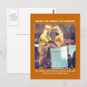 Funny Hazmat Biohazard Safety Adviseur Briefkaart (Voorkant / Achterkant)