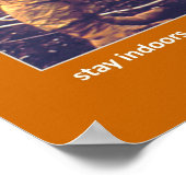 Funny Hazmat Biohazard Safety Adviseur Poster (Hoek)