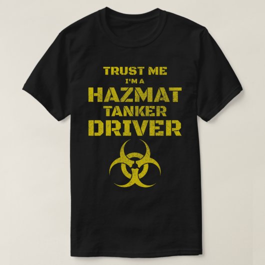 Funny Hazmat Tanker Driver T Gift Pullover (Design voorkant)