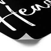 Funny Head Quote Saying For Women Fun Gag Gift Hea Poster (Hoek)