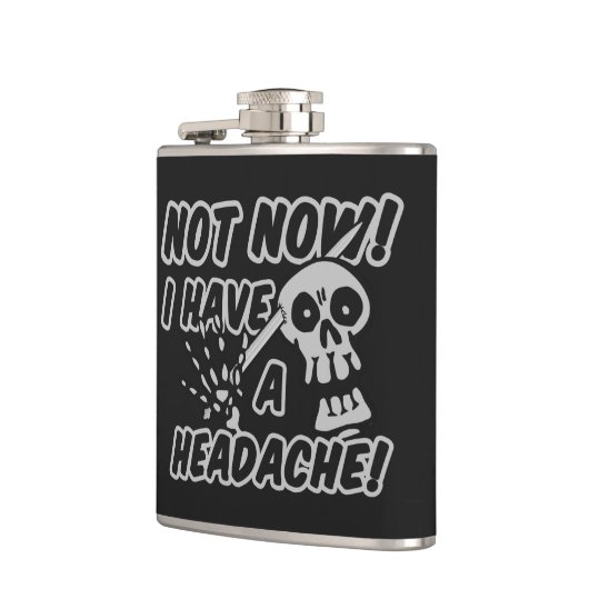 Funny Headache Heupfles (Links)