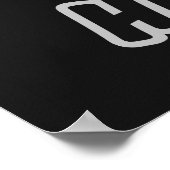 Funny Headache Skull poster (Hoek)