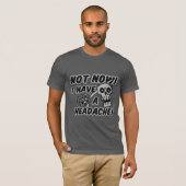 Funny Headache Skull shirten & jackets (Voorkant volledig)
