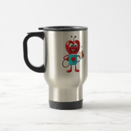 Funny Heart Coffee Mug Reisbeker