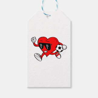 Funny Heart Football Valentijnsdag Love S Cadeaulabel