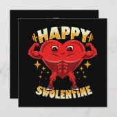 Funny Heart Gym Workout Valentijn Gift (Voorkant / Achterkant)