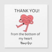 Funny Heart Hartelijk dank voor uw kaartje, Weddin (Voorkant)