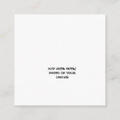 Funny Heart Hartelijk dank voor uw kaartje, Weddin Informatiekaartje (Achterkant)