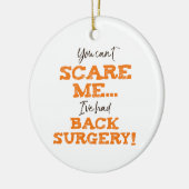 Funny Heart Surgery Recovery ‘Scare’ Keramisch Ornament (Links)