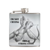 Funny Heartbreak Remedy Cupid Flask Heupfles (Voorkant)
