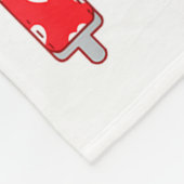 Funny Hearts Bow Tie Suspenders Valentine's Day Co Fleece Deken (Hoek)