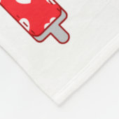 Funny Hearts Bow Tie Suspenders Valentine's Day Co Fleece Deken (Hoek)