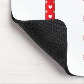 Funny Hearts Bow Tie Suspenders Valentine's Day Co Muismat (Hoek)