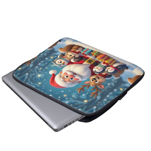 Funny & Heartwarming Design Electronics Bag Laptop Sleeve (Voorkant onderkant)