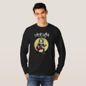 Funny Heavy Metal Unicorn T-Shirt (Voorkant volledig)
