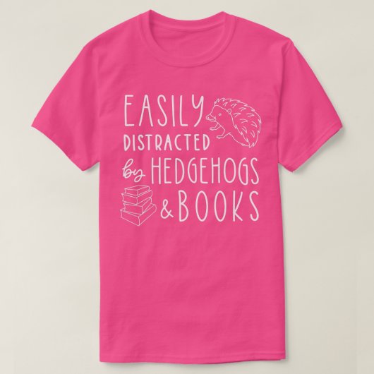 Funny Hedegel, ik hou van egel-Shirt, Porcupine T-shirt (Design voorkant)