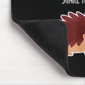 Funny Hedgehogs Why Don't They Just Share The Hedg Muismat (Hoek)