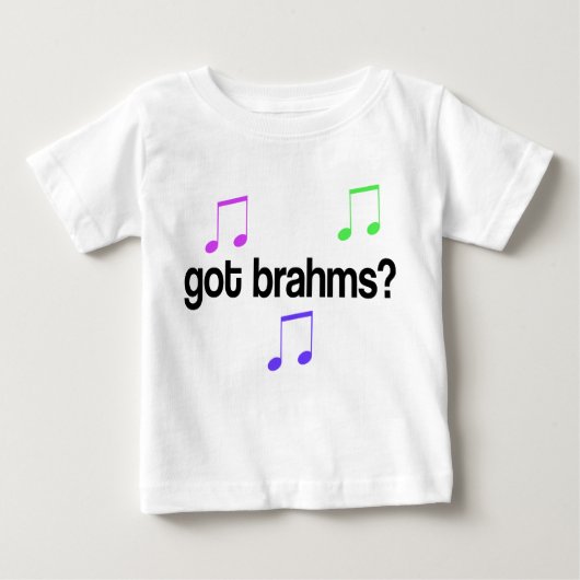 Funny heeft brahms Colorful Design (Voorkant)