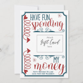 Funny heeft mijn geld uitgedeeld aan de houder van