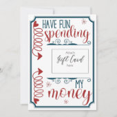 Funny heeft mijn geld uitgedeeld aan de houder van (Voorkant)