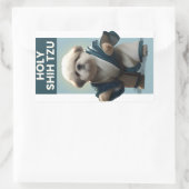 Funny Heilige Shi Tzu Dog Sticker (Tas)