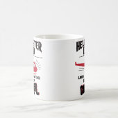 Funny Helicopter Dad Only Way Cooler Coffee Mok (Center)