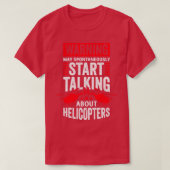 Funny Helikopter Pilot Mechanic Gift T-shirt (Design voorkant)