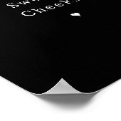 Funny Hello Sweet Cheeks Bathroom Poster (Hoek)