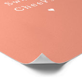 Funny Hello Sweet Cheeks Bathroom Poster (Hoek)