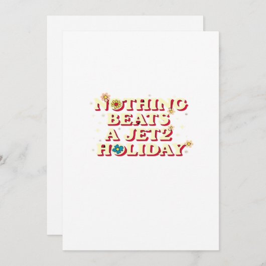 Funny Help Feestdagenkaart (Voorkant / Achterkant)