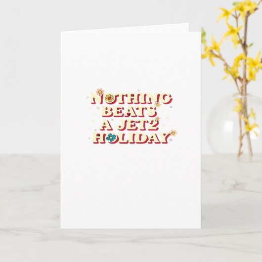 Funny Help  Kaart (Gele Bloem)