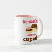 Funny Hematologist Tweekleurige Koffiemok (Voorkant rechts)