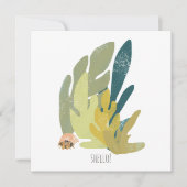 Funny Hermit Crab Kaart (Voorkant)