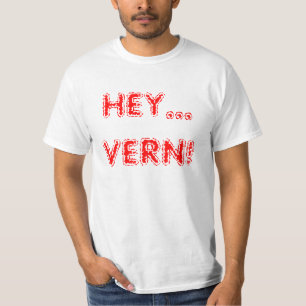 Funny Hey Vern voor papa, opa 80 Humor T-shirt