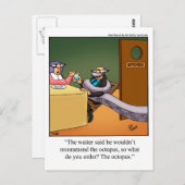 Funny Hi-Hallo Humor Briefkaart (Voorkant / Achterkant)