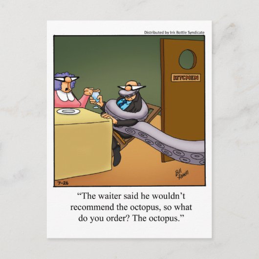 Funny Hi-Hallo Humor Briefkaart (Voorkant)