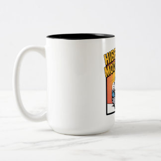 Funny Hibernation Mode Cat Winter Cozy Coffee Tweekleurige Koffiemok