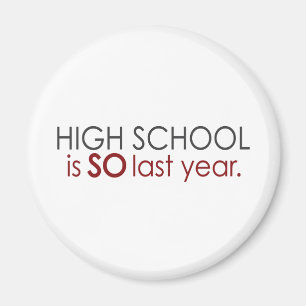 Funny High School Afstudeerder Magneet