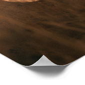 Funny Highland Cow Guitar Print, Farm Animal Art Poster (Hoek)