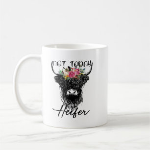 Funny Highland Koe not Today Heifer Koe Lovers Far Koffiemok