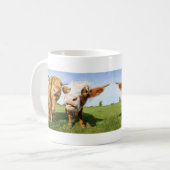 Funny Highland Koeien Koffiemok (Voorkant links)