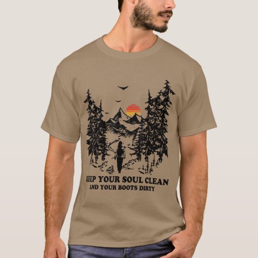 Funny Hiker Gift T-shirt (Voorkant)