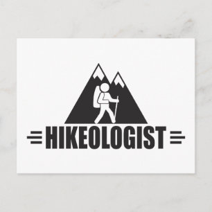 Funny Hiking Briefkaart