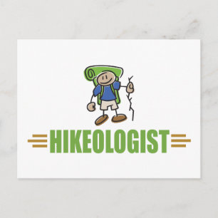 Funny Hiking Briefkaart