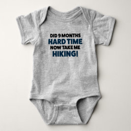 Funny Hiking Jersey Bodysuit aan Baby