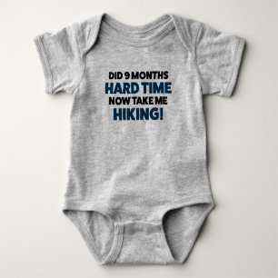 Funny Hiking Jersey Bodysuit aan Baby