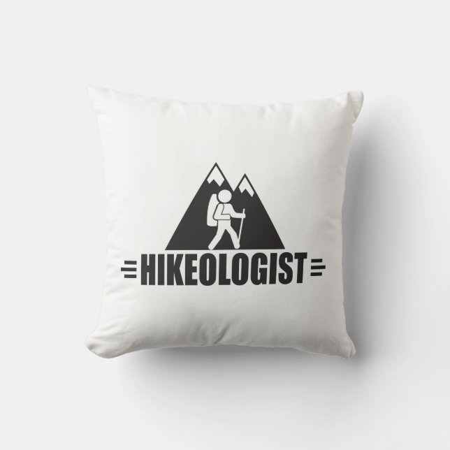 Funny Hiking Kussen (Voorkant)