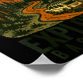 Funny Hiking Lost_ Nope Exploring Backroads Humor  Poster (Hoek)