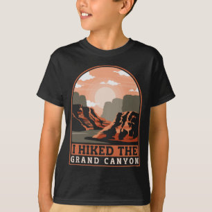 Funny Hiking Mountains ik heb de Grand Canyon geha T-shirt